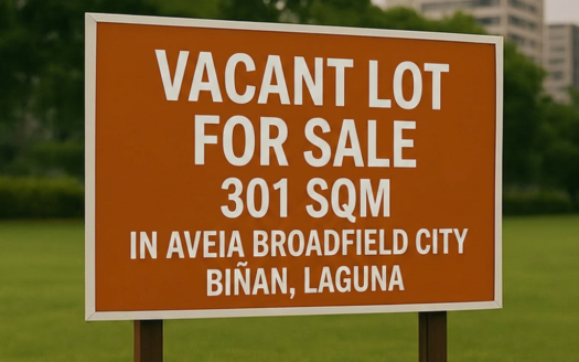301SQMVacantLotforSaleinAveiaBroadfieldCityBinanLaguna-1.jpg